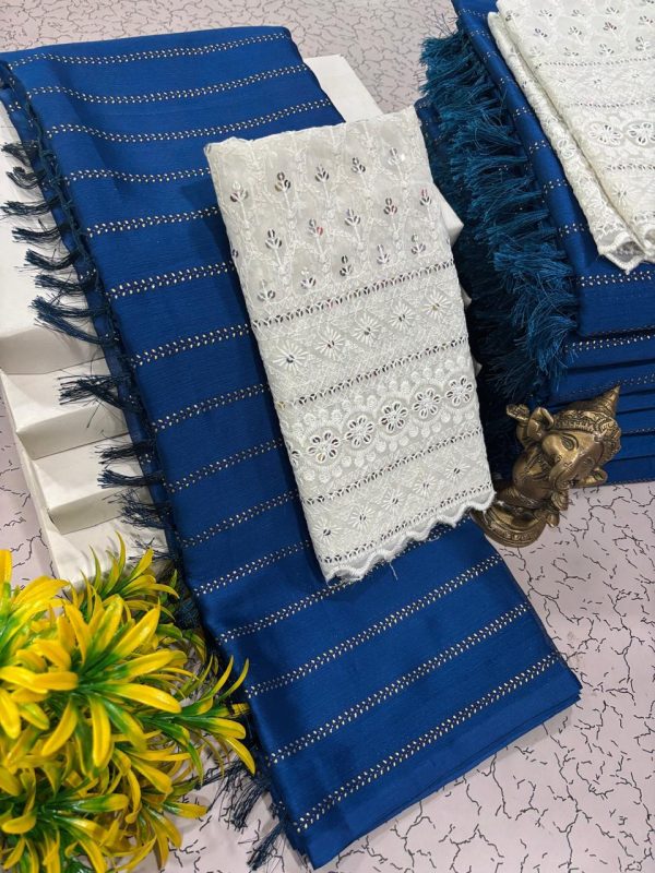 Geogette Fancy sarees - Image 3