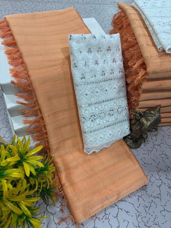 Geogette Fancy sarees - Image 5