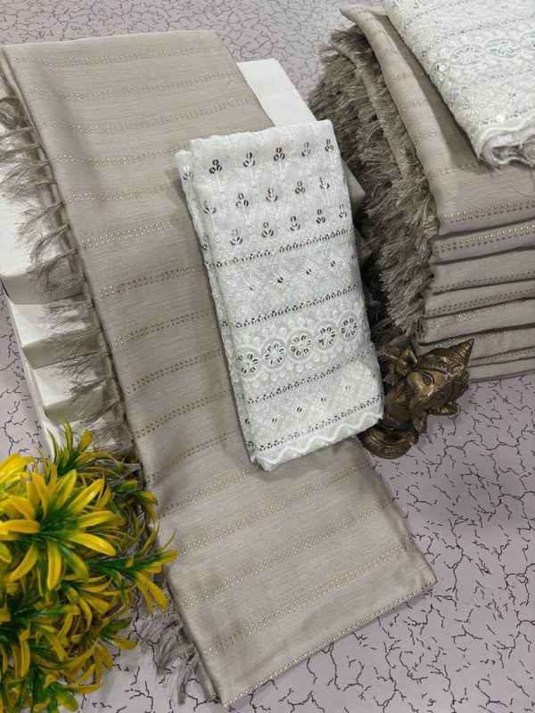 Geogette Fancy sarees - Image 7