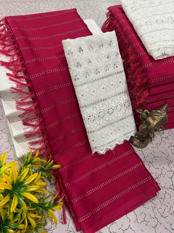 Geogette Fancy sarees - Image 16