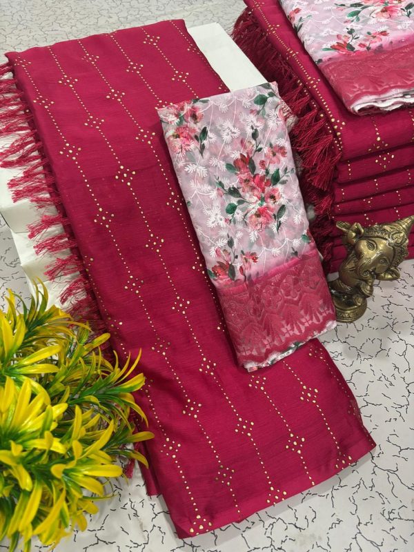 Geogette Fancy sarees - Image 18