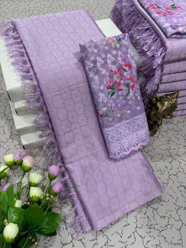 Geogette Fancy sarees - Image 21