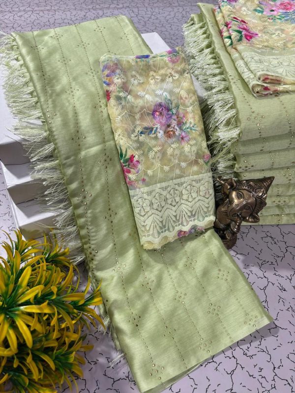 Geogette Fancy sarees - Image 25