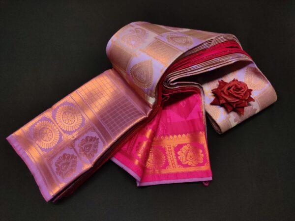 Samuthrika & Vasthrakala wedding sarees - Image 4