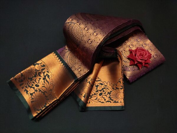 Samuthrika & Vasthrakala wedding sarees - Image 8