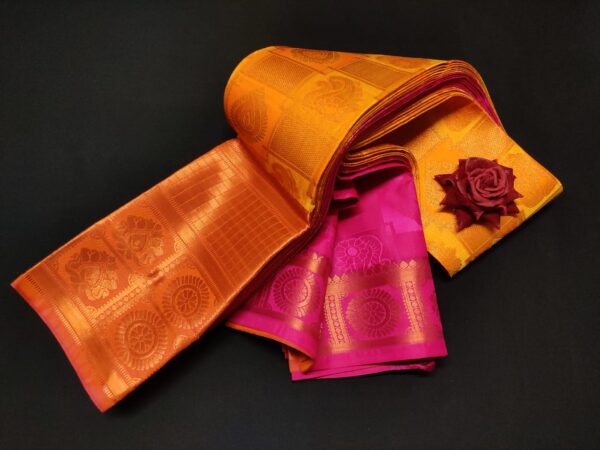 Samuthrika & Vasthrakala wedding sarees - Image 7