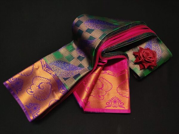 Samuthrika & Vasthrakala wedding sarees - Image 9