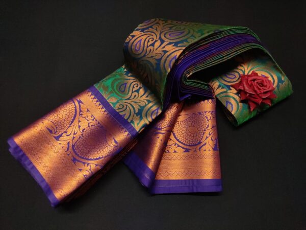 Samuthrika & Vasthrakala wedding sarees - Image 4