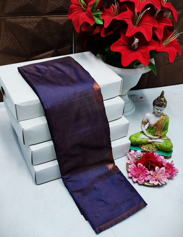 Kanchipuram Soft Silk Sarees - Image 7