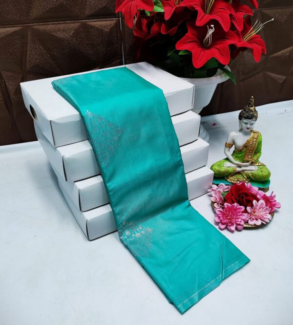 Kanchipuram Soft Silk Sarees - Image 9