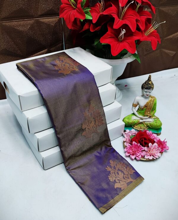 Kanchipuram Soft Silk Sarees - Image 16