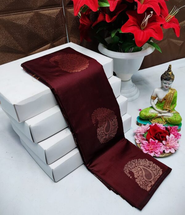 Kanchipuram Soft Silk Sarees - Image 41