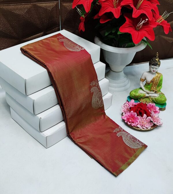 Kanchipuram Soft Silk Sarees - Image 33