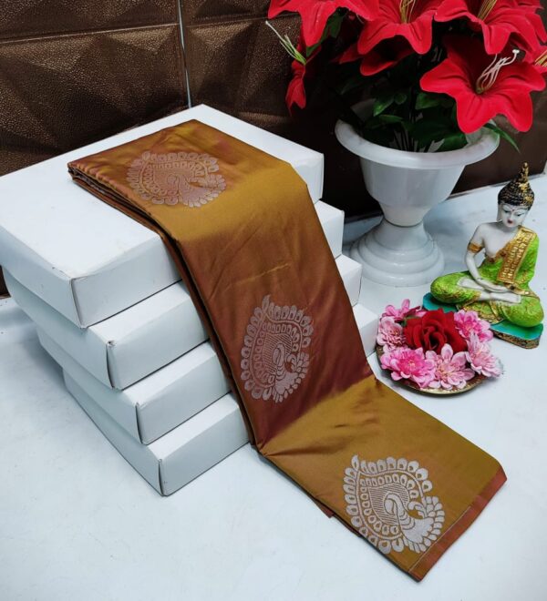 Kanchipuram Soft Silk Sarees - Image 36