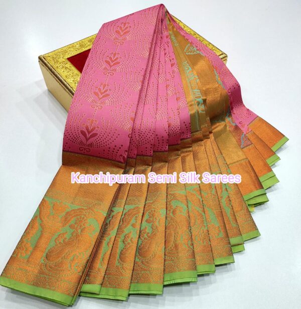 Kanchipuram  Semi  silk Sarees - Image 23