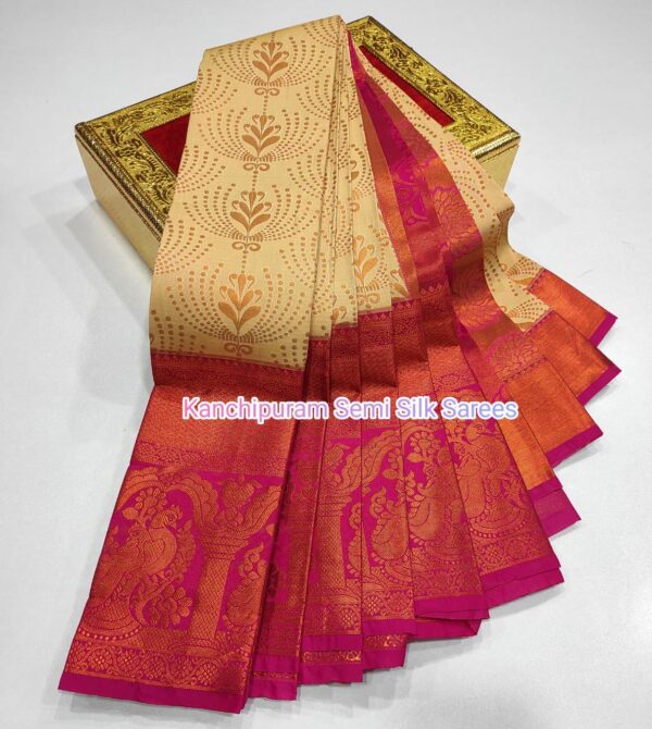 Kanchipuram  Semi  silk Sarees - Image 27