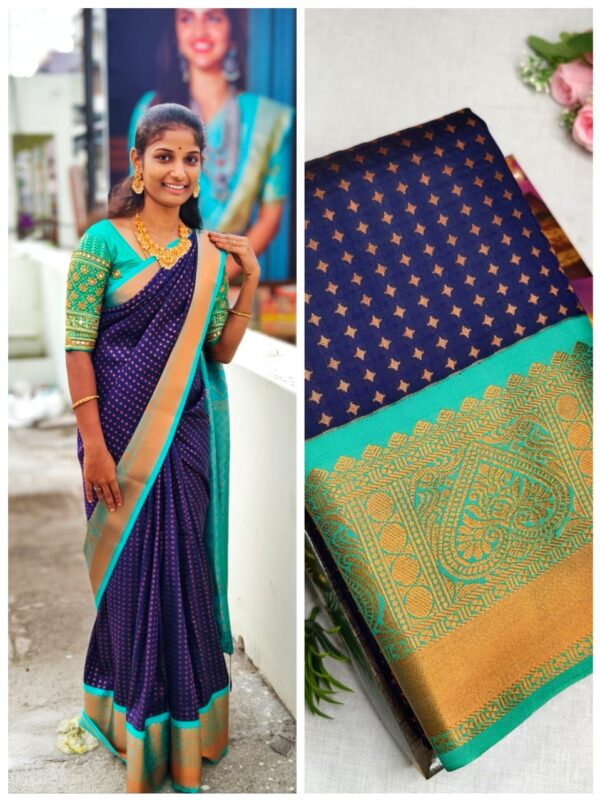 Kuppadam Vairaoosi & 1000 Putta Sarees – Grand Korvai Border & Tana Silk Weave - Image 35