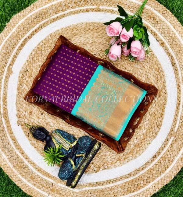 Kuppadam Vairaoosi & 1000 Putta Sarees – Grand Korvai Border & Tana Silk Weave - Image 26
