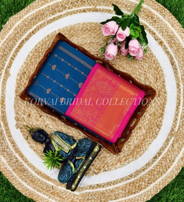 Kuppadam Vairaoosi & 1000 Putta Sarees – Grand Korvai Border & Tana Silk Weave - Image 20