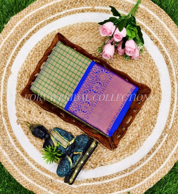 Kuppadam Vairaoosi & 1000 Putta Sarees – Grand Korvai Border & Tana Silk Weave - Image 12