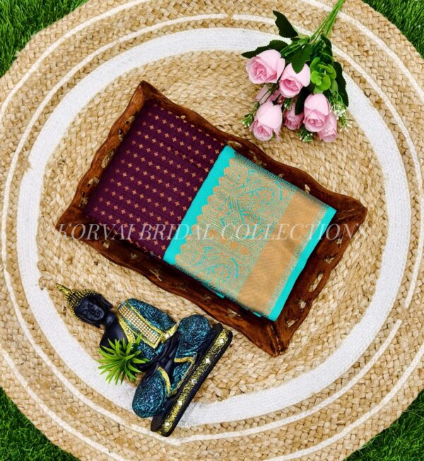 Kuppadam Vairaoosi & 1000 Putta Sarees – Grand Korvai Border & Tana Silk Weave - Image 11