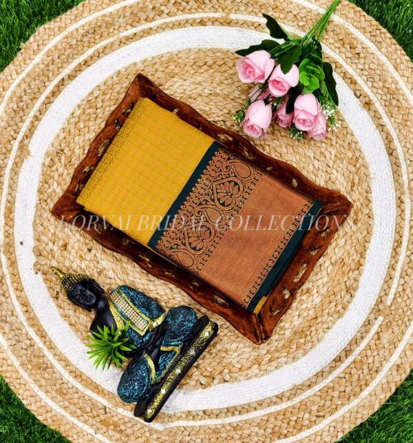 Kuppadam Vairaoosi & 1000 Putta Sarees – Grand Korvai Border & Tana Silk Weave - Image 10