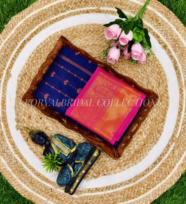 Kuppadam Vairaoosi & 1000 Putta Sarees – Grand Korvai Border & Tana Silk Weave - Image 2