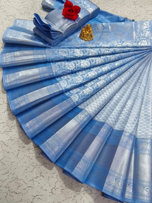 Elite Bridal Pick & Pick Fancy Silk Sarees – Samuthrika Vasthrakala Style with Rich Jari Weaving - Image 28