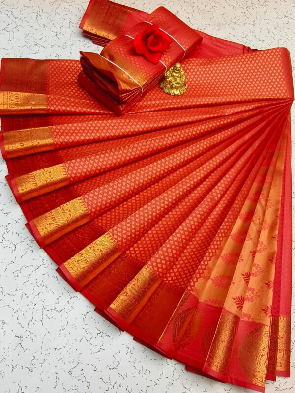 Elite Bridal Pick & Pick Fancy Silk Sarees – Samuthrika Vasthrakala Style with Rich Jari Weaving - Image 27