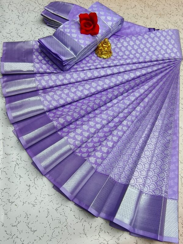 Elite Bridal Pick & Pick Fancy Silk Sarees – Samuthrika Vasthrakala Style with Rich Jari Weaving - Image 12