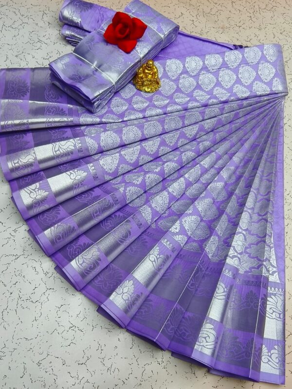 Elite Bridal Pick & Pick Fancy Silk Sarees – Samuthrika Vasthrakala Style with Rich Jari Weaving - Image 11