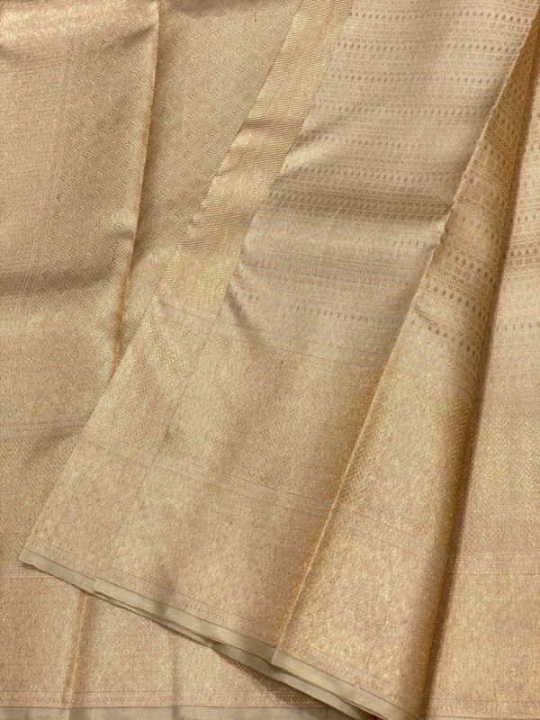 Exclusive Kanchipuram Pure Silk Handloom Saree –  Pure Jari Weaving & Silk Mark Certified RKPS102 - Image 3