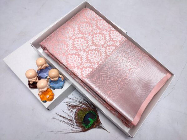 Grand Wedding Silk Saree – Exclusive Kanchipuram Muhurtham Pattu with Rich Zari Work - Image 32