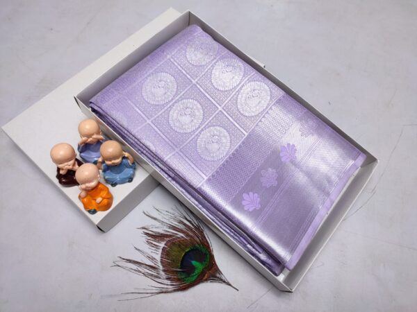 Grand Wedding Silk Saree – Exclusive Kanchipuram Muhurtham Pattu with Rich Zari Work - Image 27