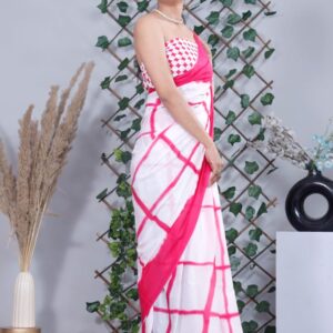 cotton mulmul saree for women