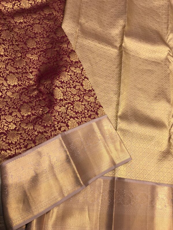 Kanchipuram pure silk handloom saree