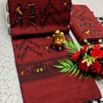 handloom khadi cotton saree