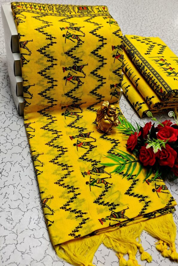 handloom khadi cotton saree