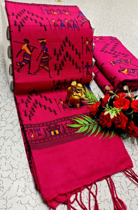 handloom khadi cotton saree