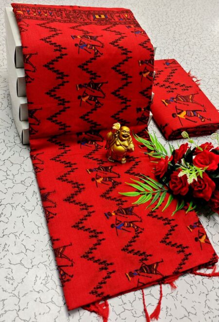 handloom khadi cotton saree