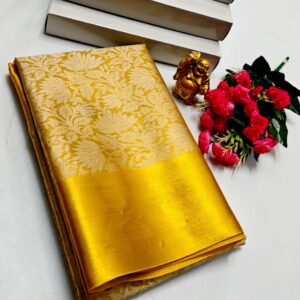 Kanchipuram Tissue Dharmavaram Silk Saree