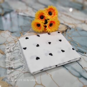 Khadi Saree white