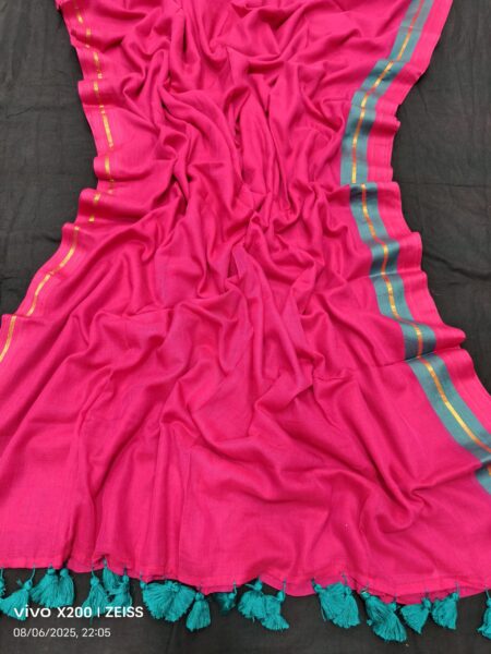 Festive season mul cotton saree