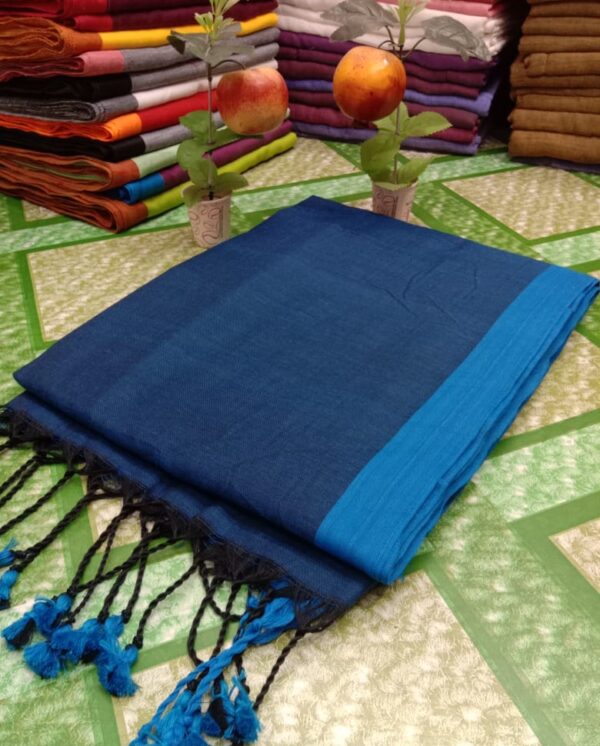 Par contest saree blue