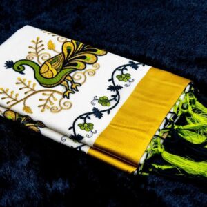 Kerala Kasavu Set Saree for Onam 2025