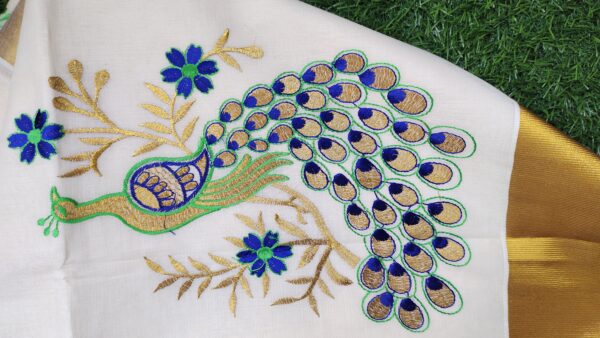 Onam saree - Image 2